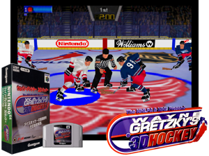 Wayne Gretzky's 3D Hockey (Japan) Cover